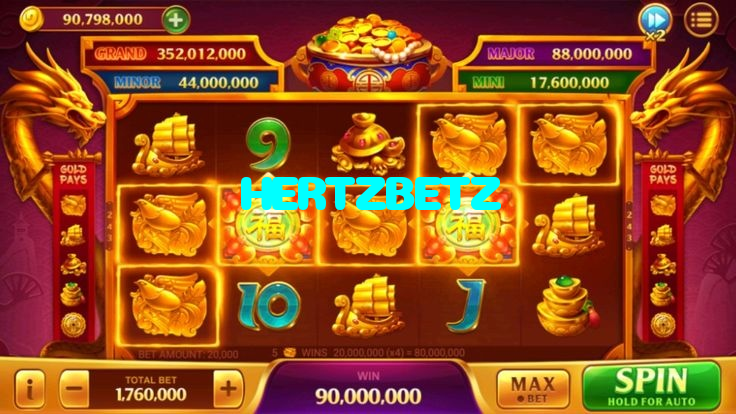HERTZBETZ casino presented on mobile device in Pakistan with slots and live games